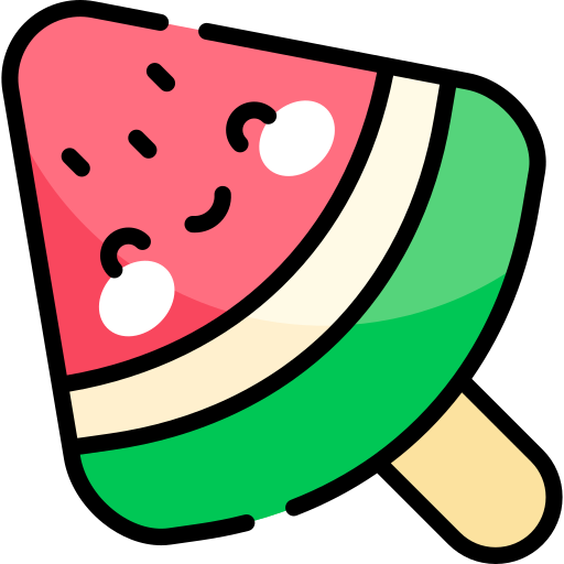 gelato Kawaii Lineal color icona