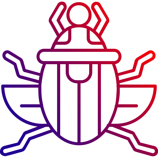 Scarab Generic gradient outline icon