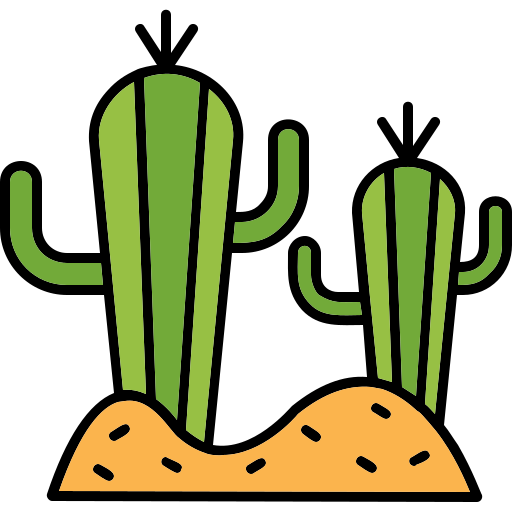 cactus Generic color lineal-color icono