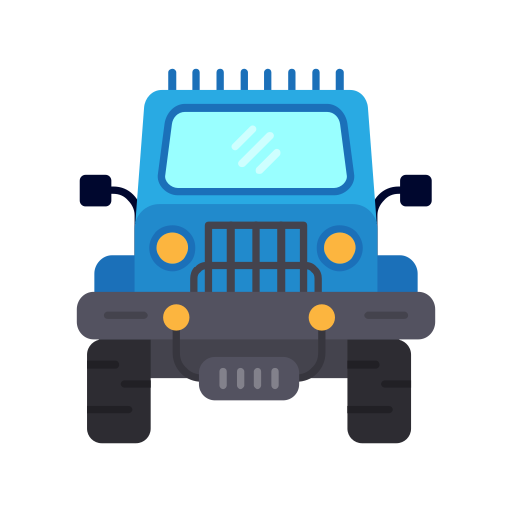 Jeep Generic color fill icon