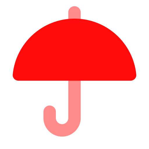 зонтик Generic color fill иконка
