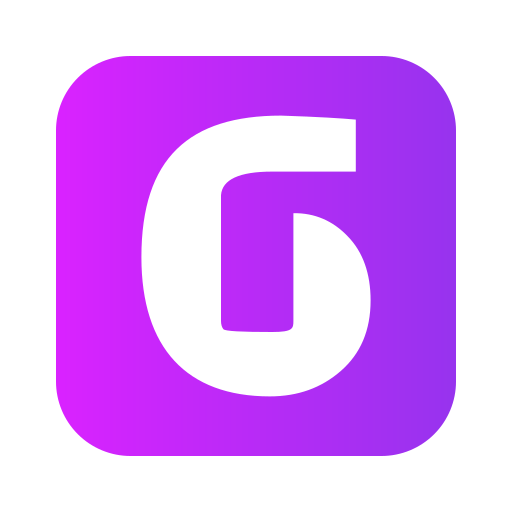 sześć Generic gradient fill ikona
