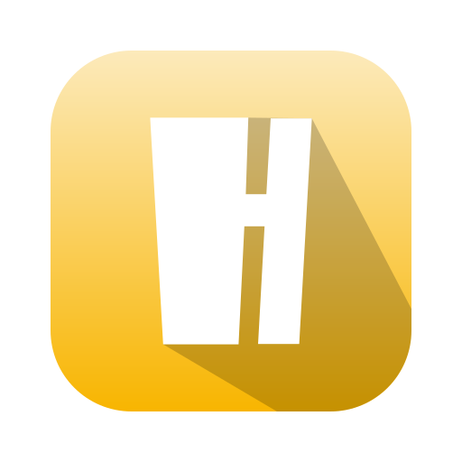 buchstabe h Generic gradient fill icon