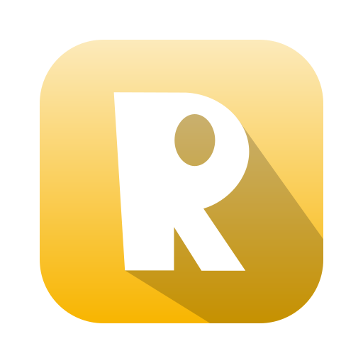 lettera r Generic gradient fill icona