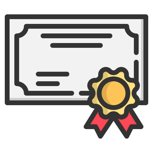 Award Generic color lineal-color icon