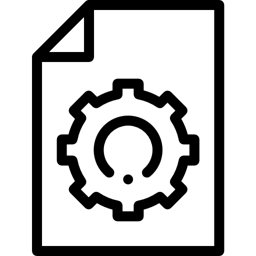 options Detailed Rounded Lineal Icône