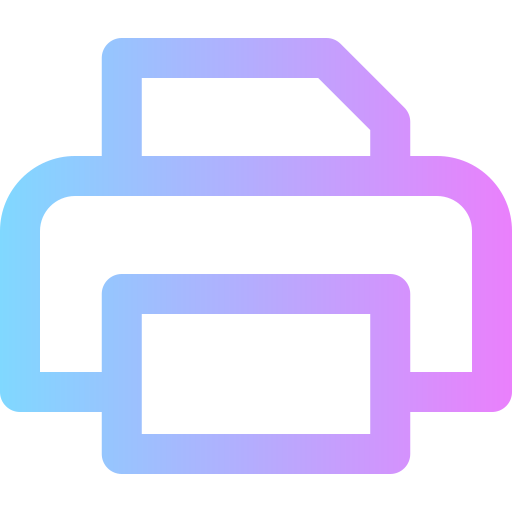 drucker Super Basic Rounded Gradient icon