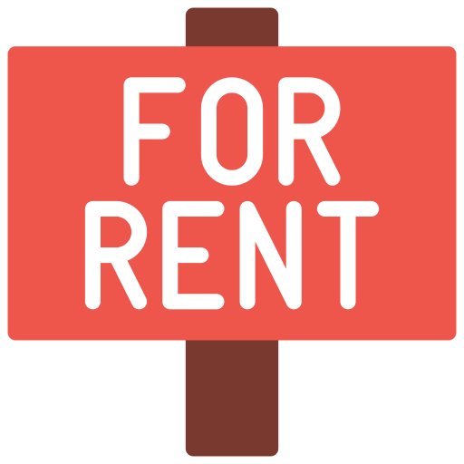 For rent Juicy Fish Flat icon