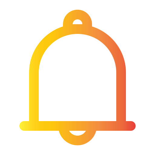 Bell alarm Generic gradient outline icon