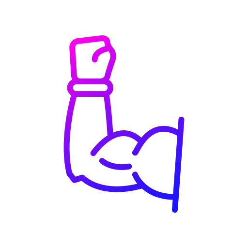 Arm Generic gradient outline icon