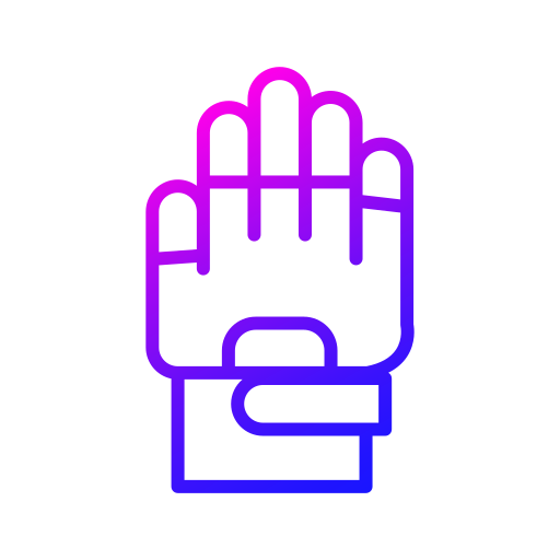 handschoen Generic gradient outline icoon