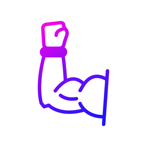 Arm Generic gradient fill icon