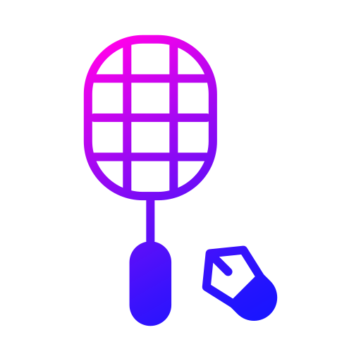 Badminton Generic gradient fill icon