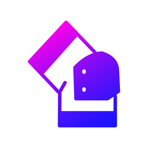 무릎보호대 Generic gradient fill icon