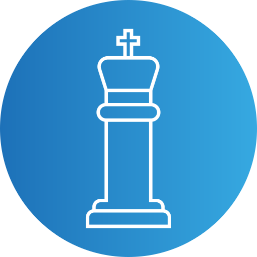 schachfigur Generic gradient fill icon