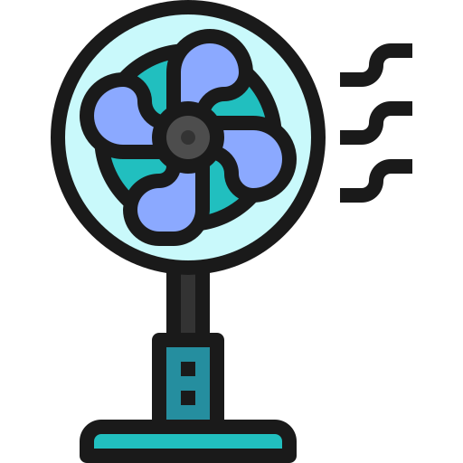 Electricfan Generic color lineal-color icon