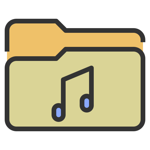 Music Generic color lineal-color icon