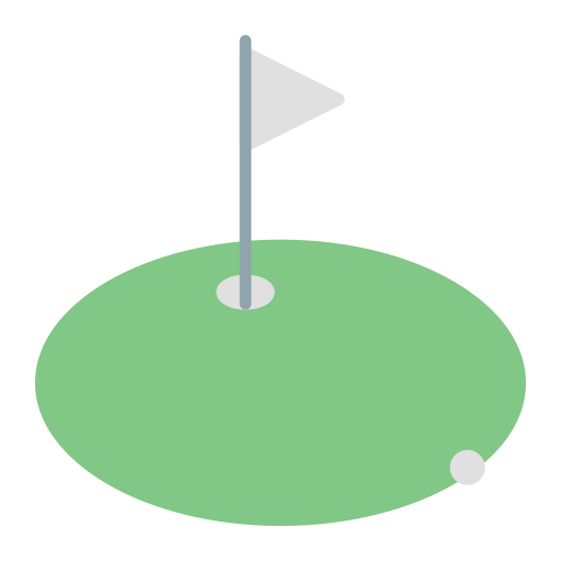 golf Generic color fill icono