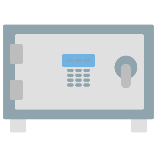 scatola di sicurezza Generic color fill icona