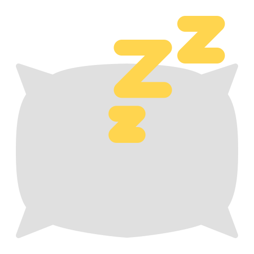 spać Generic color fill ikona