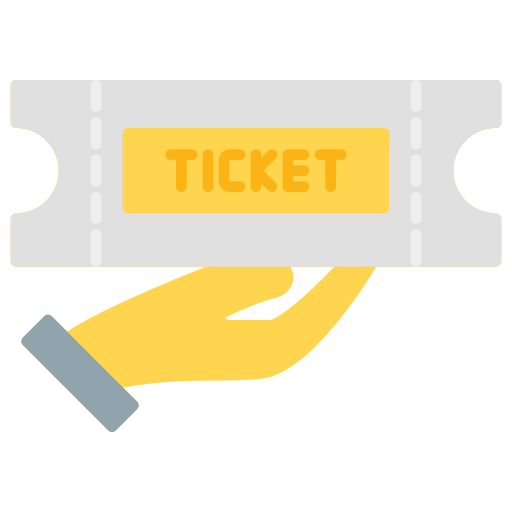 티켓 Generic color fill icon
