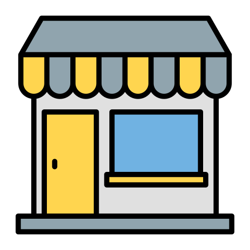Coffee shop Generic color lineal-color icon