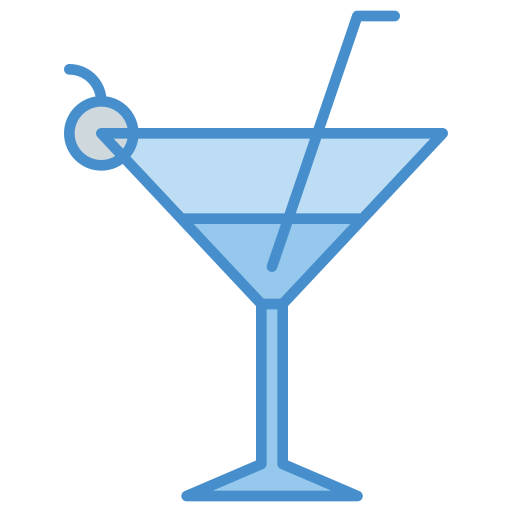 Cocktail drink Generic color lineal-color icon