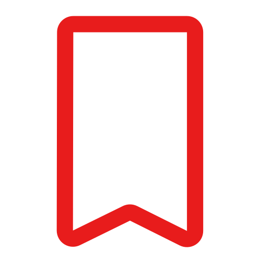 segnalibro Generic color outline icona