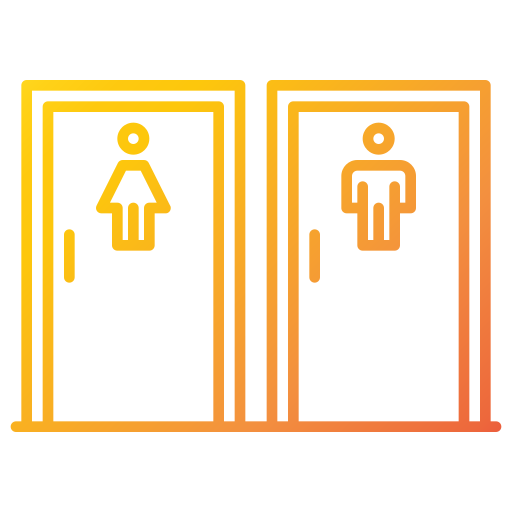 Toilet Generic gradient outline icon