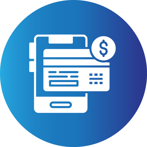 Online payment Generic gradient fill icon