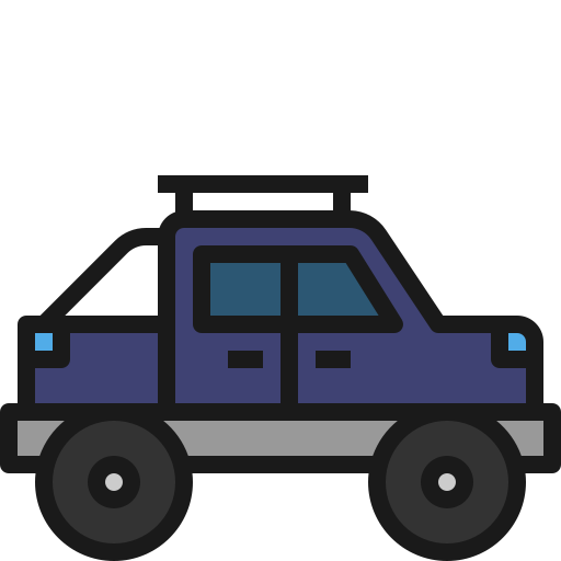 offroad Generic color lineal-color icon