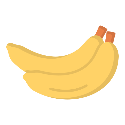 banaan Generic color fill icoon