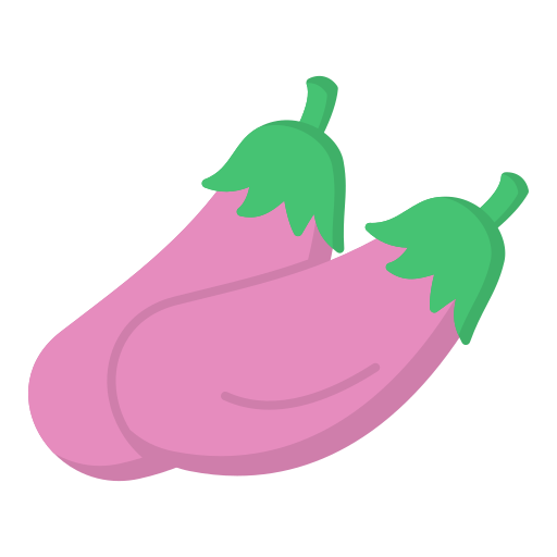 aubergine Generic color fill Icône