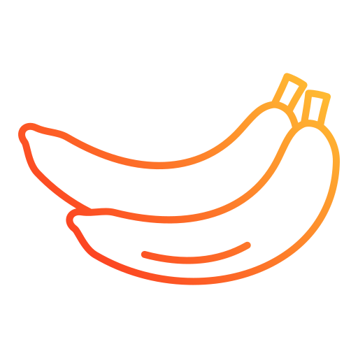 banana Generic gradient outline Ícone
