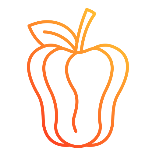 Peppers Generic gradient outline icon