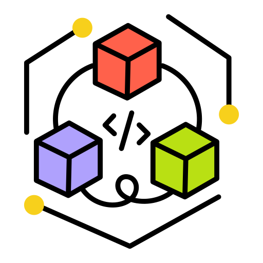 chaîne de blocs Generic color lineal-color Icône