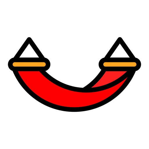 ハンモック Generic color lineal-color icon