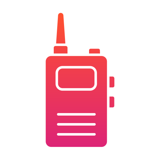 walkie-talkie Generic gradient fill icono