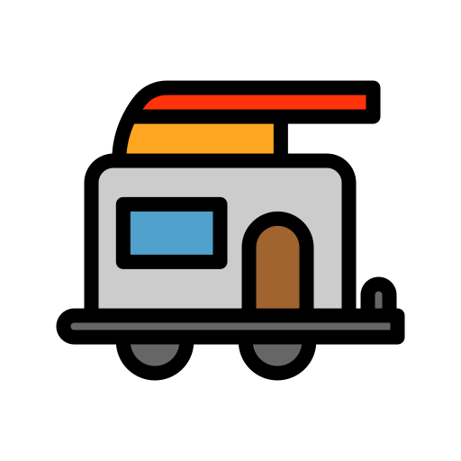 caravan Generic color lineal-color icona