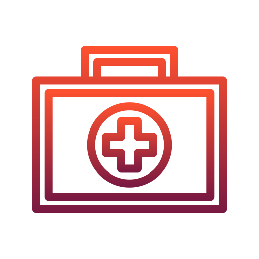 kit de primeros auxilios Generic gradient outline icono