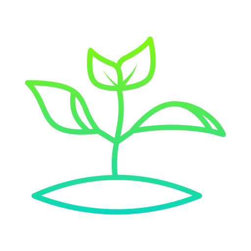 Growing plant Generic gradient outline icon