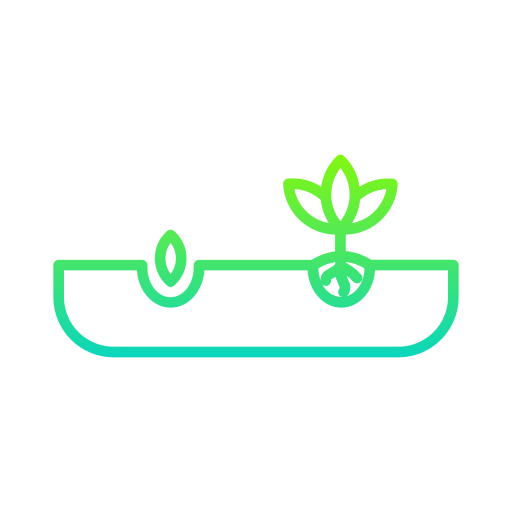 planta en crecimiento Generic gradient outline icono