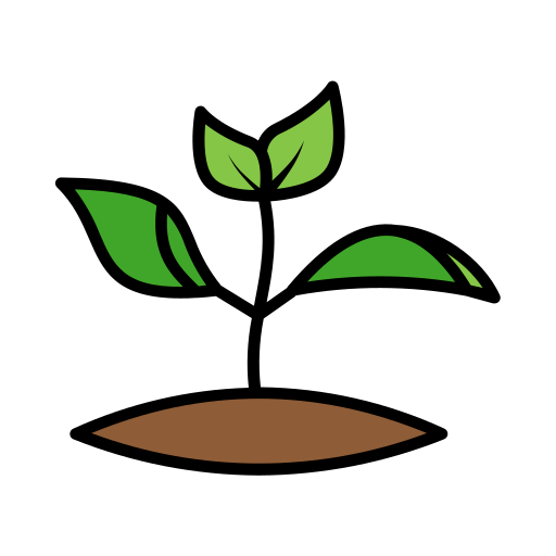 Растущее растение Generic color lineal-color иконка
