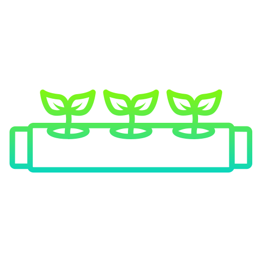 Hydroponic Generic gradient outline icon