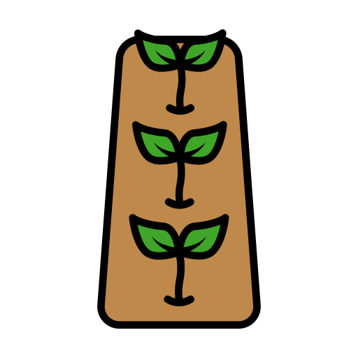 plante en croissance Generic color lineal-color Icône