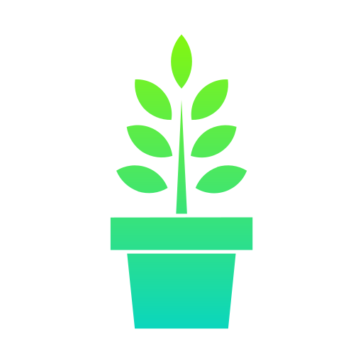 plante en croissance Generic gradient fill Icône