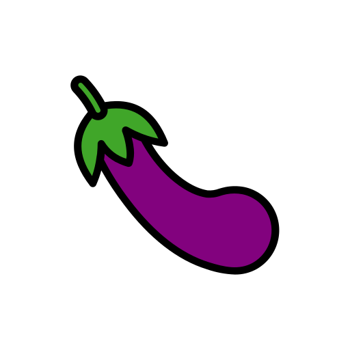 aubergine Generic color lineal-color Icône