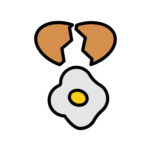 huevo frito Generic color lineal-color icono