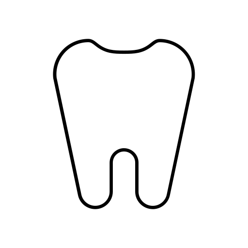 이빨 Generic black outline icon