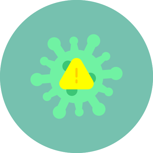 Virus Generic color fill icon